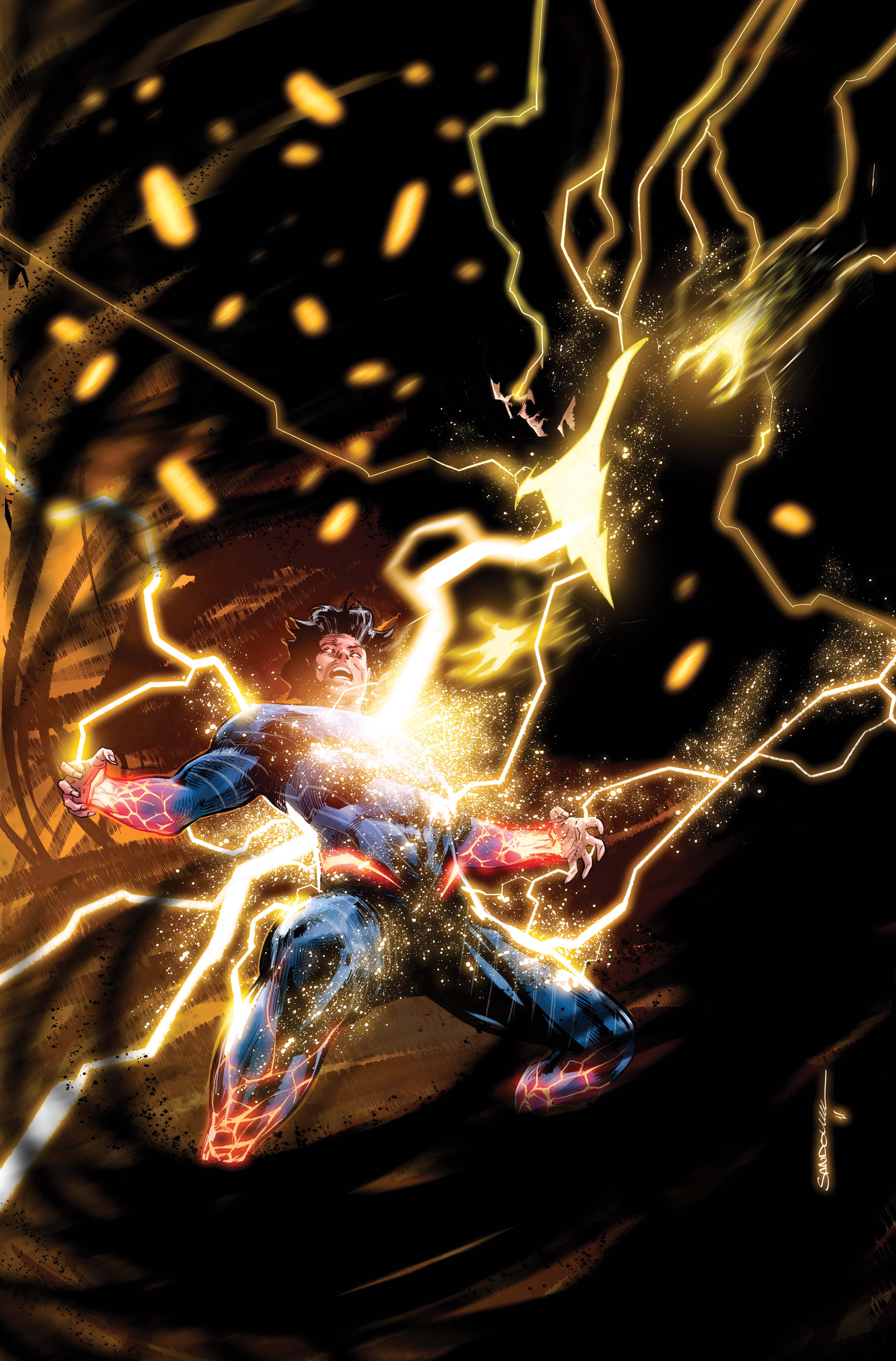 ABSOLUTE SUPERMAN #19 COVER A RAFA SANDOVAL