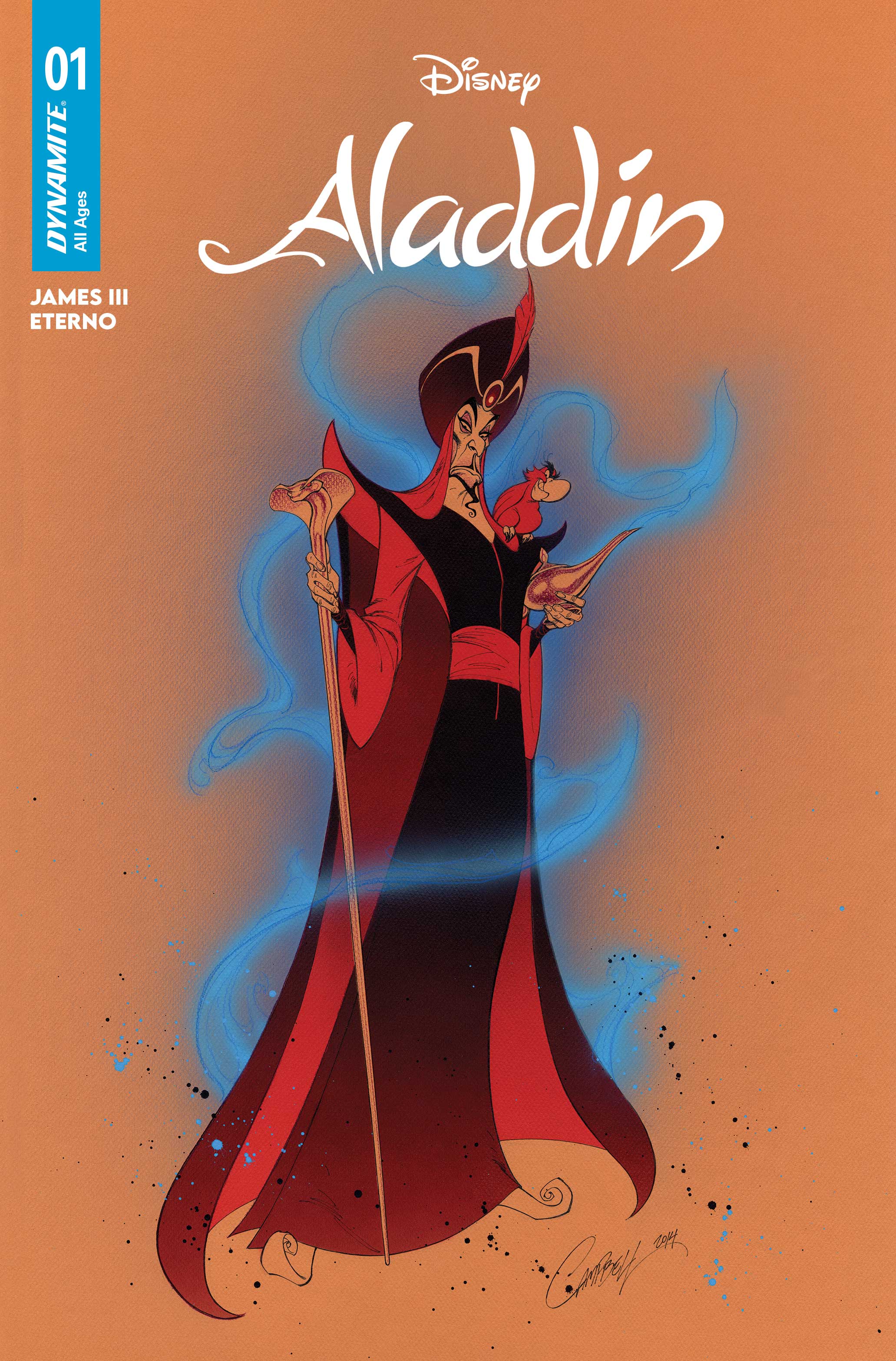 ALADDIN #1 COVER C J SCOTT CAMPBELL VARIANT