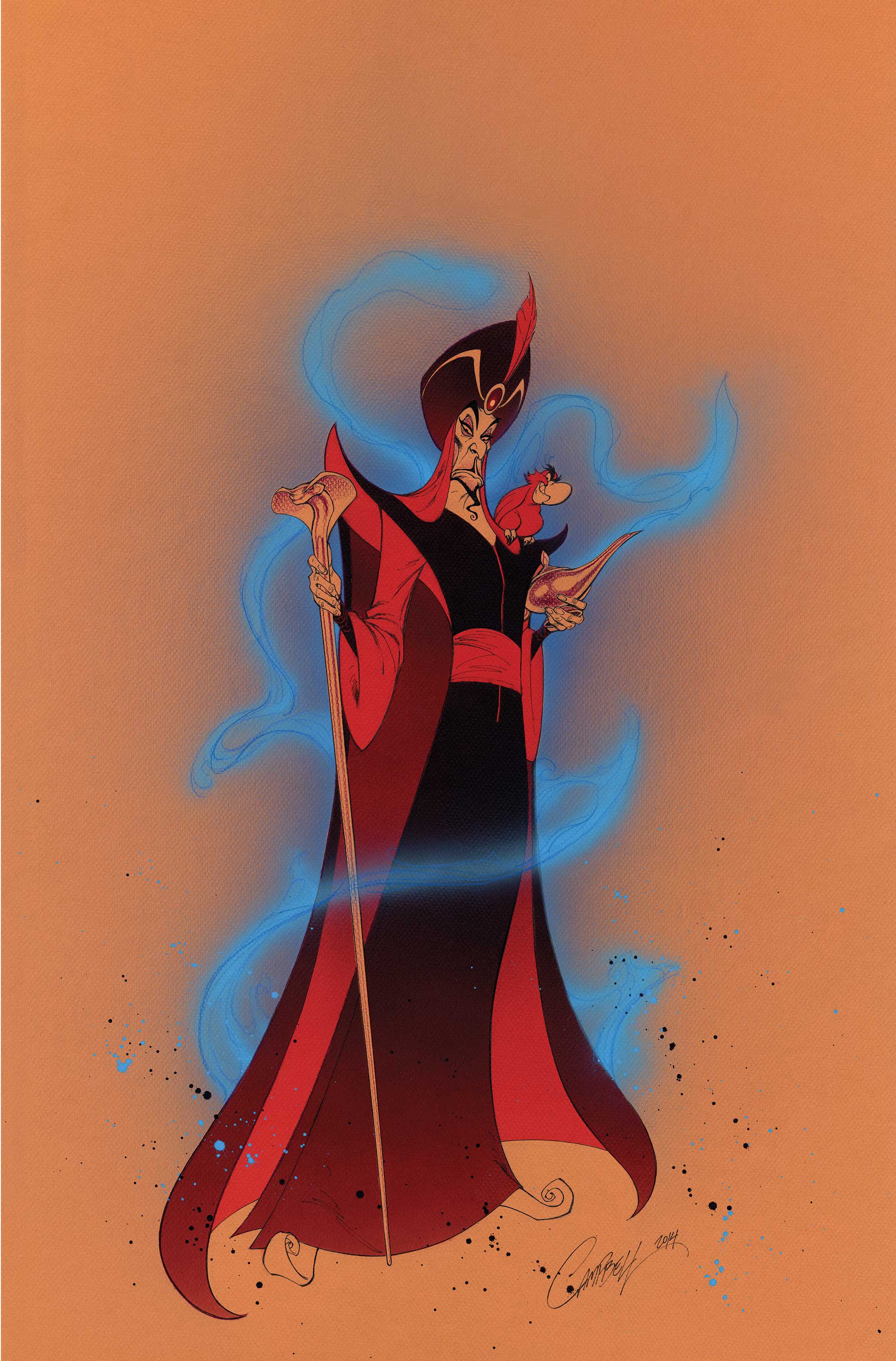 ALADDIN #1 COVER H J SCOTT CAMPBELL LIMITED VIRGIN VARIANT