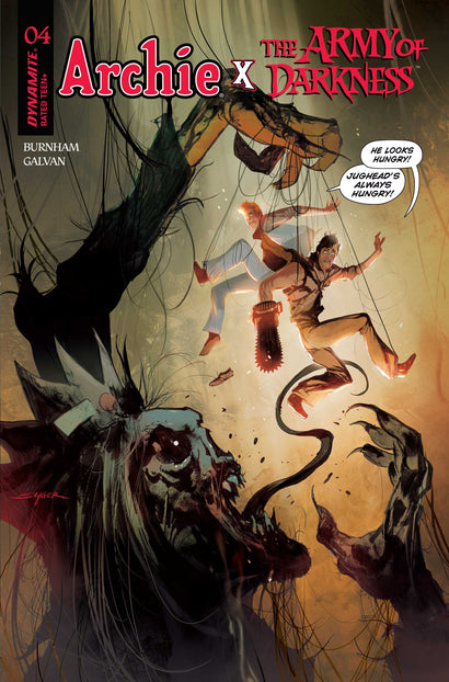 ARCHIE X ARMY OF DARKNESS #4 COVER E STUART SAYGER VARIANT