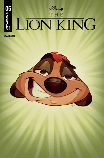 LION KING #5 COVER D CARTOON HEAD VARIANT