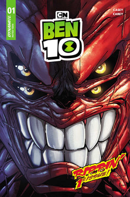 BEN 10 #1 COVER Q CORMAC HUGHES TRADE DRESS VARIANT