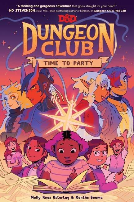 DUNGEONS & DRAGONS DUNGEON CLUB TRADE PAPERBACK TIME TO PARTY