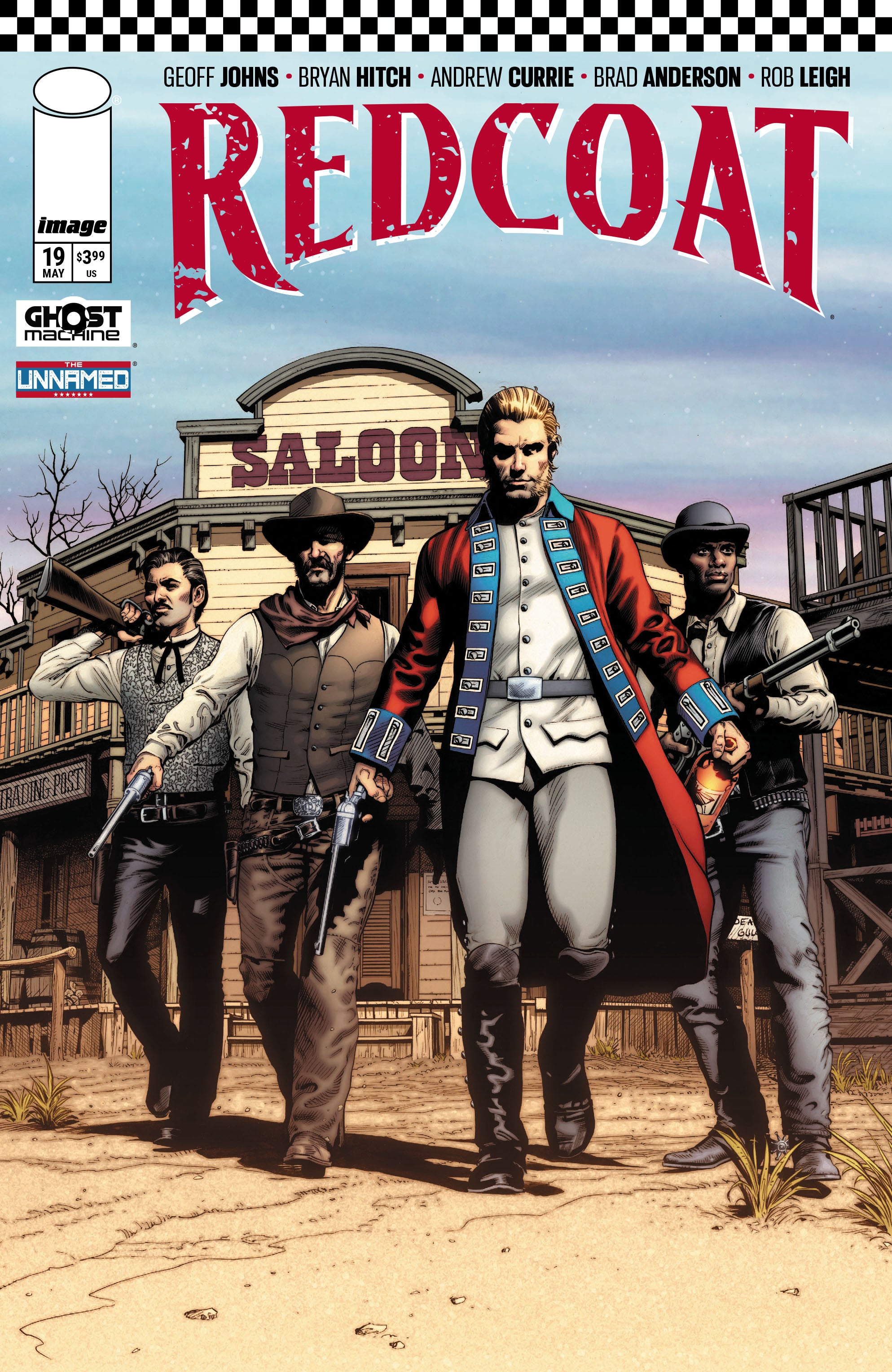 REDCOAT #19 COVER B CHRISTIAN ALAMY & MORRY HOLLOWELL VARIANT