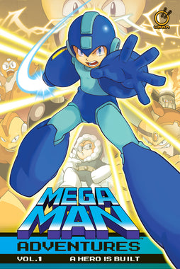 MEGA MAN ADVENTURES HARDCOVER VOL 01 A HERO IS BUILT