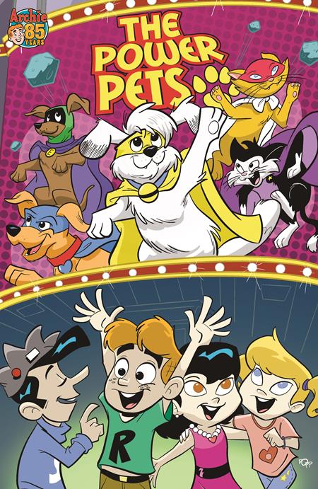 ARCHIE COMICS 85TH ANNIVERSARY PRESENTS ARCHIES MOVIE MANIA #1 (ONE SHOT) COVER C ADRIAN ROPP POWER PETS VARIANT