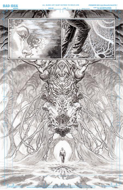 OLYMPUS SAGA MEGALITH #1 COVER S LEWIS LAROSA ORIGINAL ART EDITION 16 VARIANT