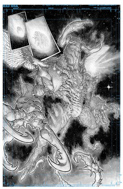 OLYMPUS SAGA MEGALITH #1 COVER ZG LEWIS LAROSA ORIGINAL ART EDITION 30 VARIANT