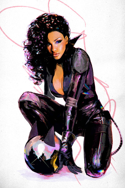 ABSOLUTE CATWOMAN #1 COVER D SOZOMAIKA CARD STOCK VARIANT