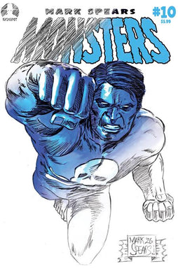 MARK SPEARS MONSTERS #10 COVER C MARK SPEARS MIDKNIGHT MAN CONCEPT VARIANT