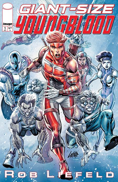 GIANT SIZE YOUNGBLOOD (ONE SHOT) COVER A ROB LIEFELD