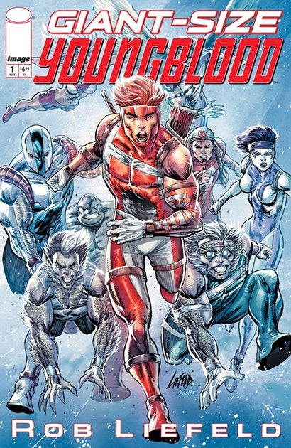 GIANT SIZE YOUNGBLOOD (ONE SHOT) COVER A ROB LIEFELD