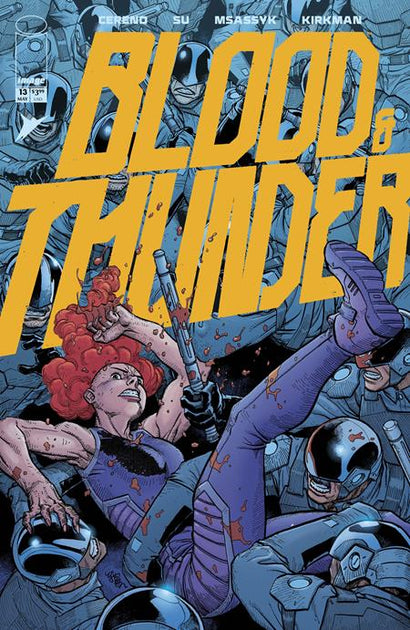 BLOOD & THUNDER #13 COVER A EJ SU & DEE CUNNIFFE