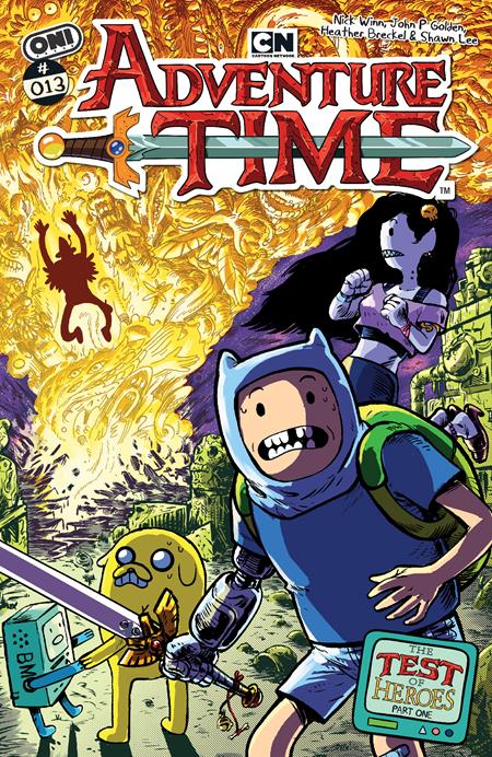 ADVENTURE TIME (2025) #13 COVER B JOHN P GOLDEN VARIANT