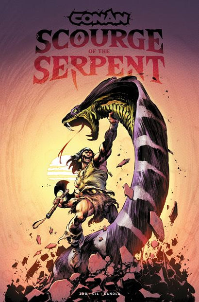 CONAN THE BARBARIAN SCOURGE OF THE SERPENT TRADE PAPERBACK VOL 01 REGULAR EDITION ROBERTO DE LA TORRE