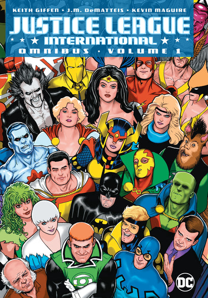 JUSTICE LEAGUE INTERNATIONAL OMNIBUS HARDCOVER VOL 01