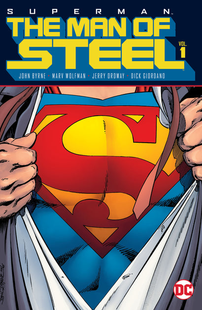 SUPERMAN THE MAN OF STEEL HARDCOVER VOL 01