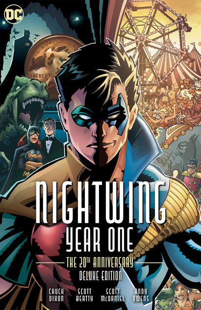 NIGHTWING YEAR ONE 20TH ANNIVERSARY DELUXE EDITION HARDCOVER BOOK MARKET SCOTT MCDANIEL EDITION