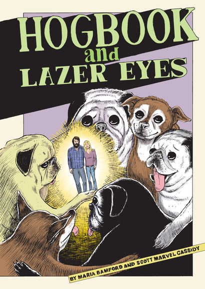 HOGBOOK AND LAZER EYES HARDCOVER