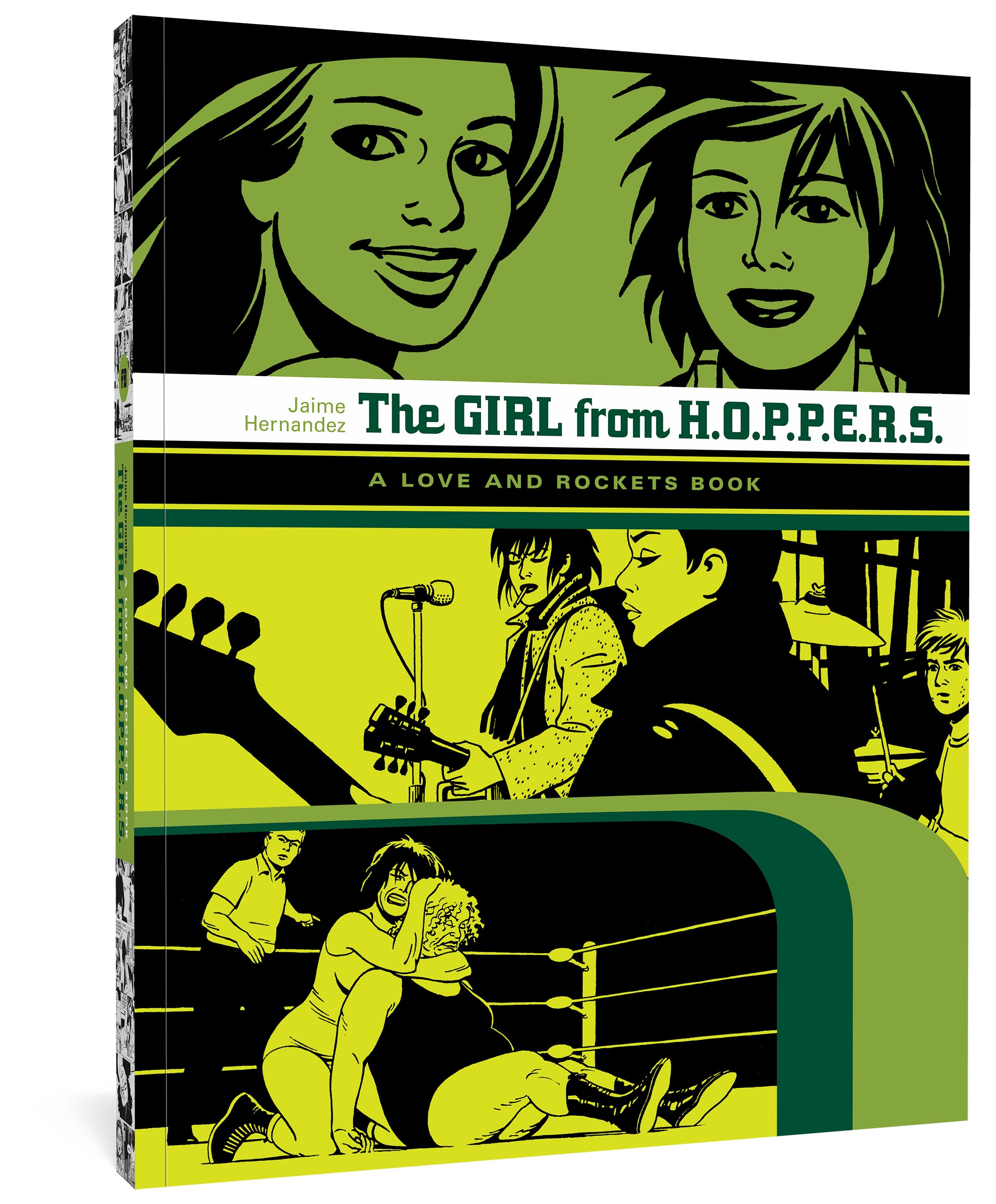 GIRL FROM H O P P E R S TRADE PAPERBACK A LOVE AND ROCKETS BOOK 