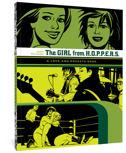 GIRL FROM H O P P E R S TRADE PAPERBACK A LOVE AND ROCKETS BOOK 