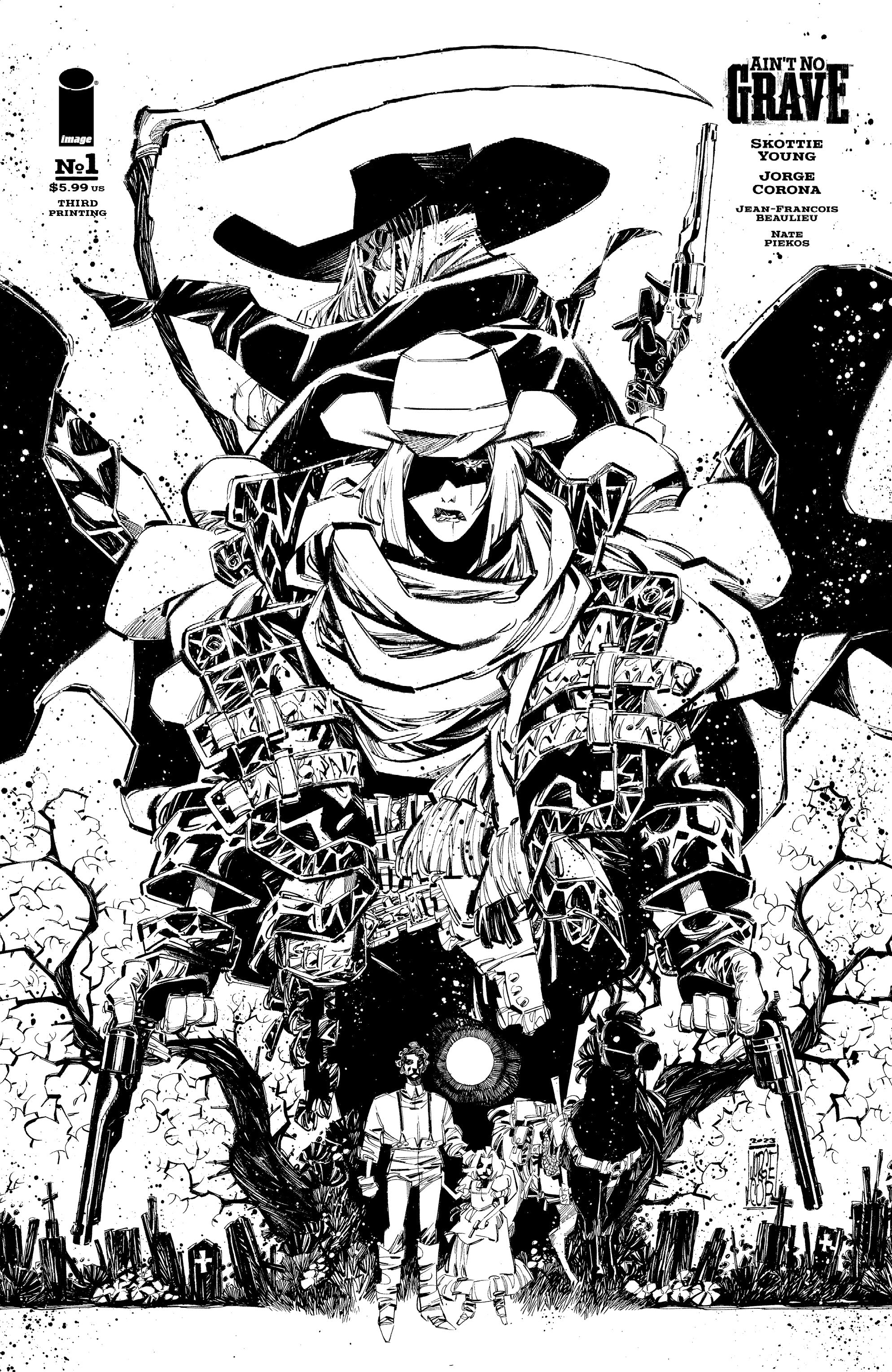 AINT NO GRAVE #1 3RD PRINTING