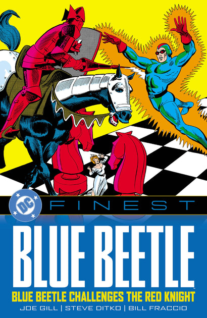 DC FINEST BLUE BEETLE BLUE BEETLE CHALLENGES THE RED KNIGHT TRADE PAPERBACK