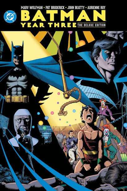 BATMAN YEAR THREE THE DELUXE EDITION HARDCOVER