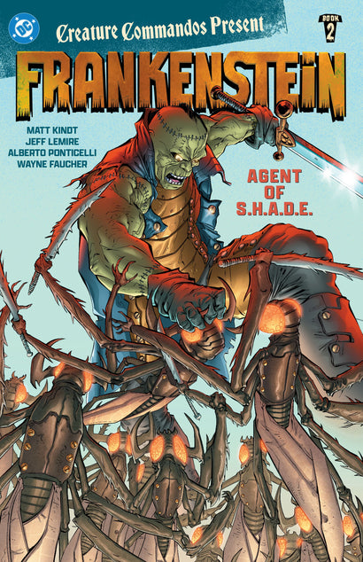 CREATURE COMMANDOS PRESENT FRANKENSTEIN AGENT OF SHADE TRADE PAPERBACK BOOK 02