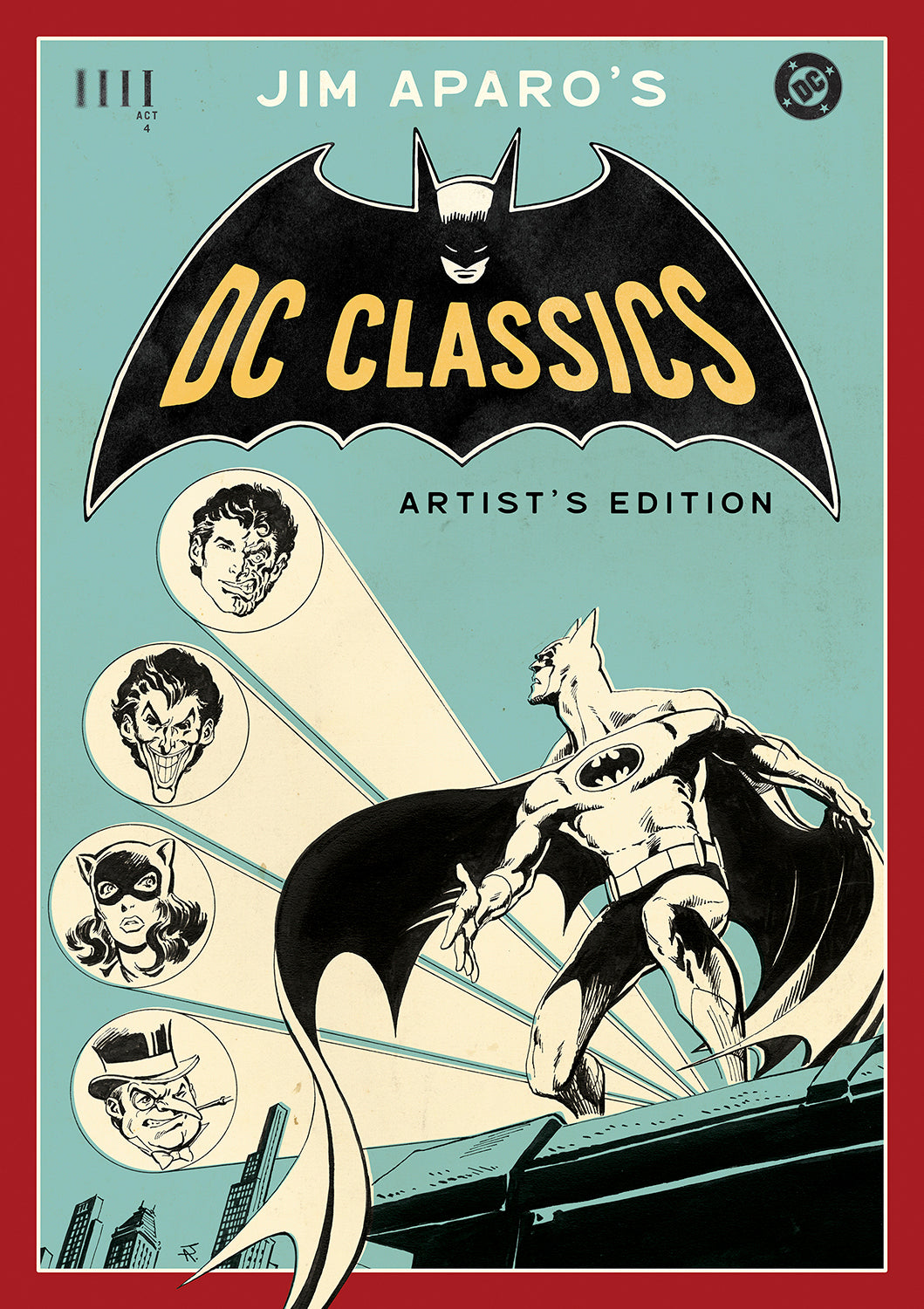 JIM APAROS DC CLASSICS ARTISTS EDITION HARDCOVER JIM APARO CVR
