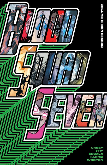 BLOOD SQUAD SEVEN TRADE PAPERBACK VOL 02 CON SEASON 