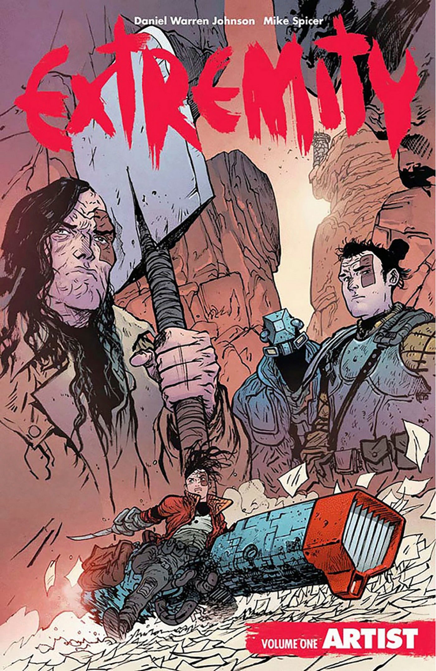EXTREMITY TRADE PAPERBACK VOL 01 ARTIST