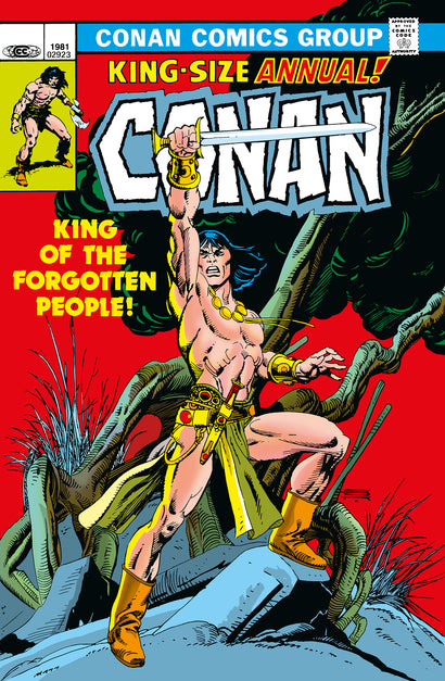 CONAN THE BARBARIAN THE ORIGINAL COMICS OMNIBUS HARDCOVER VOL 05 DIRECT MARKET EXCLUSIVE GIL KANE CVR 