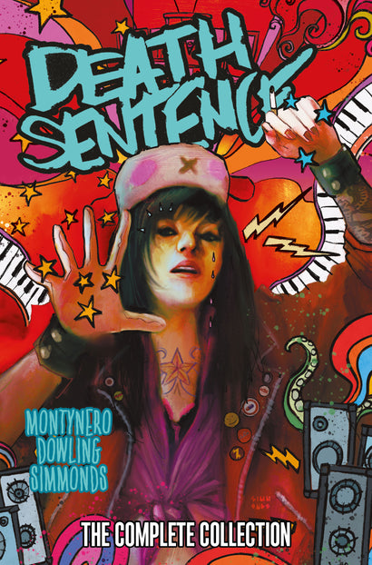 DEATH SENTENCE THE COMPLETE COLLECTION HARDCOVER DIRECT MARKET EXCLUSIVE MARTIN SIMMONDS CVR 