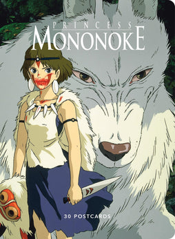 STUDIO GHIBLI PRINCESS MONONOKE 30 POSTCARDS