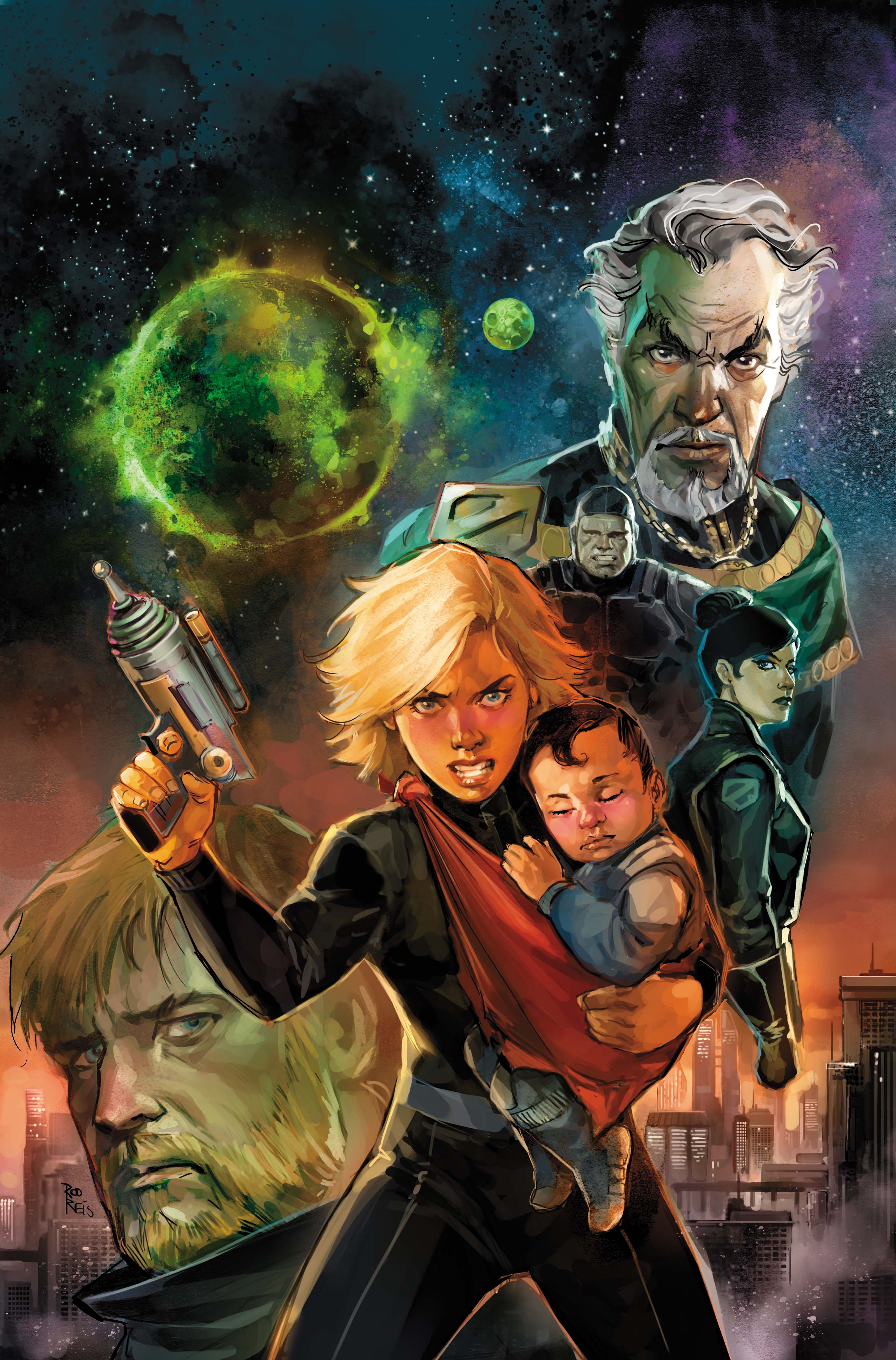 SUPERGIRL #14 COVER A SOPHIE CAMPBELL (THE REIGN OF THE SUPERBOYS)