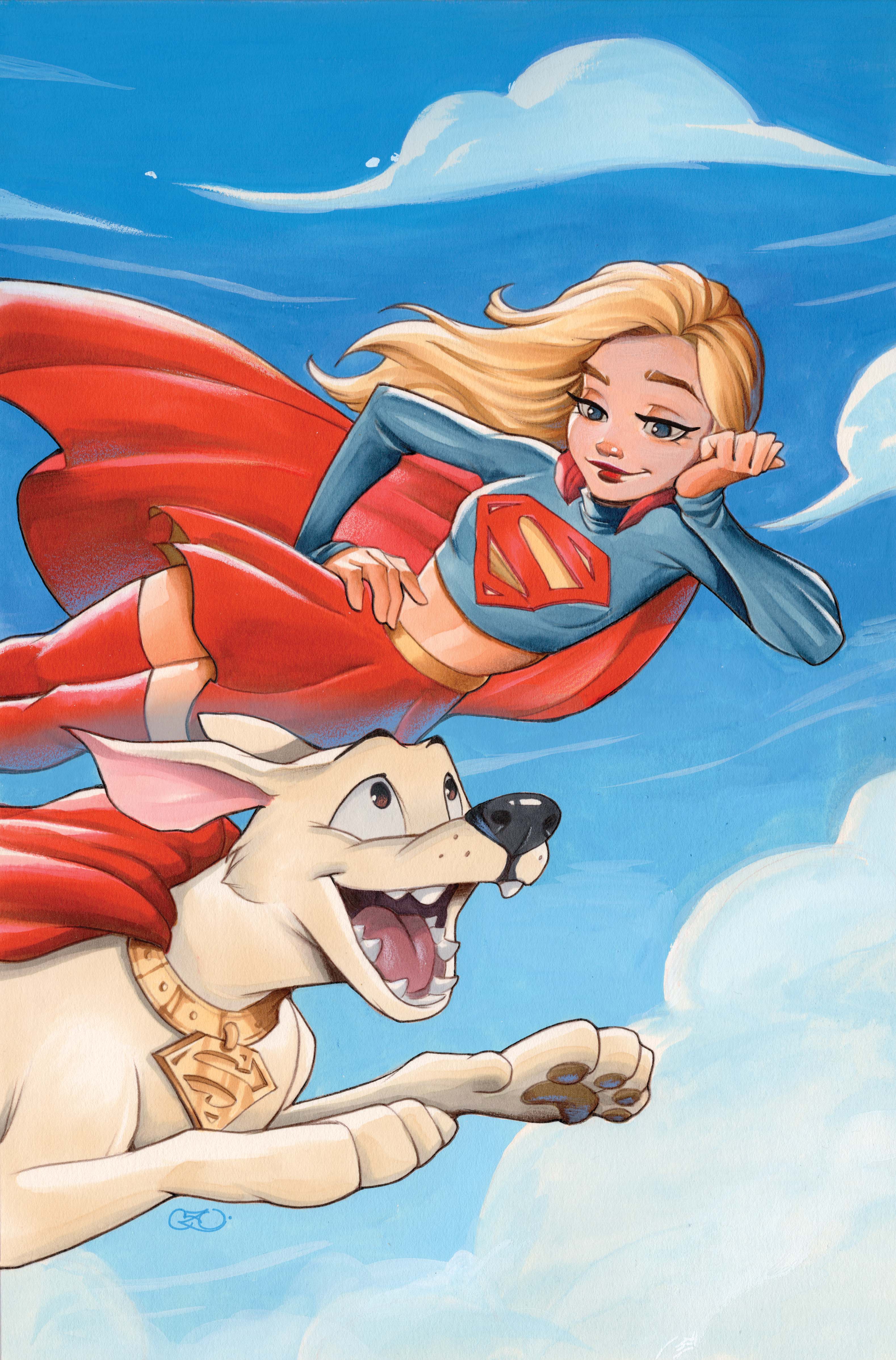SUPERGIRL #14 COVER D CHRISSIE ZULLO-UMINGA CARD STOCK VARIANT (THE REIGN OF THE SUPERBOYS)