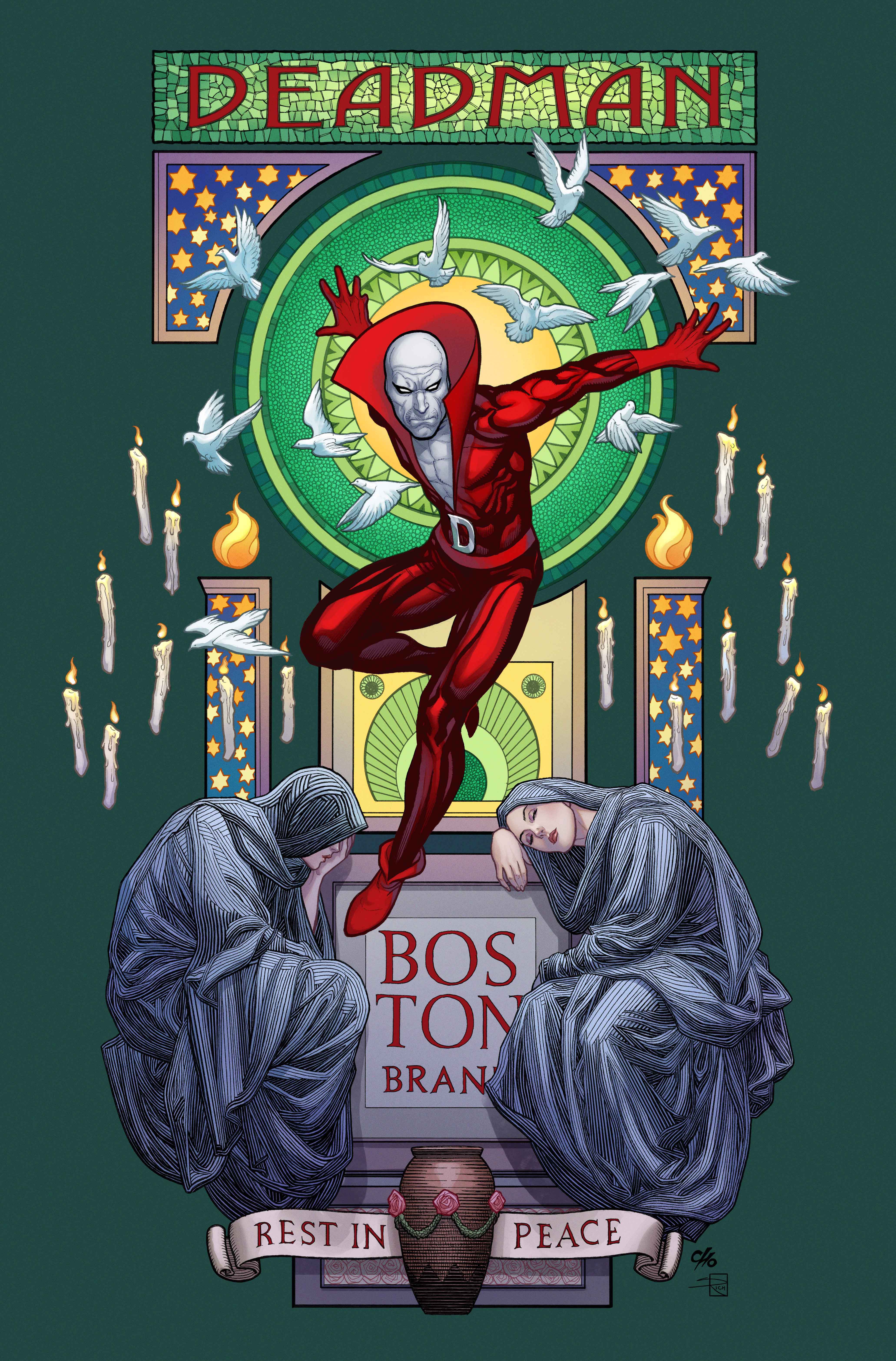 DEADMAN #1 COVER B FRANK CHO CARD STOCK VARIANT