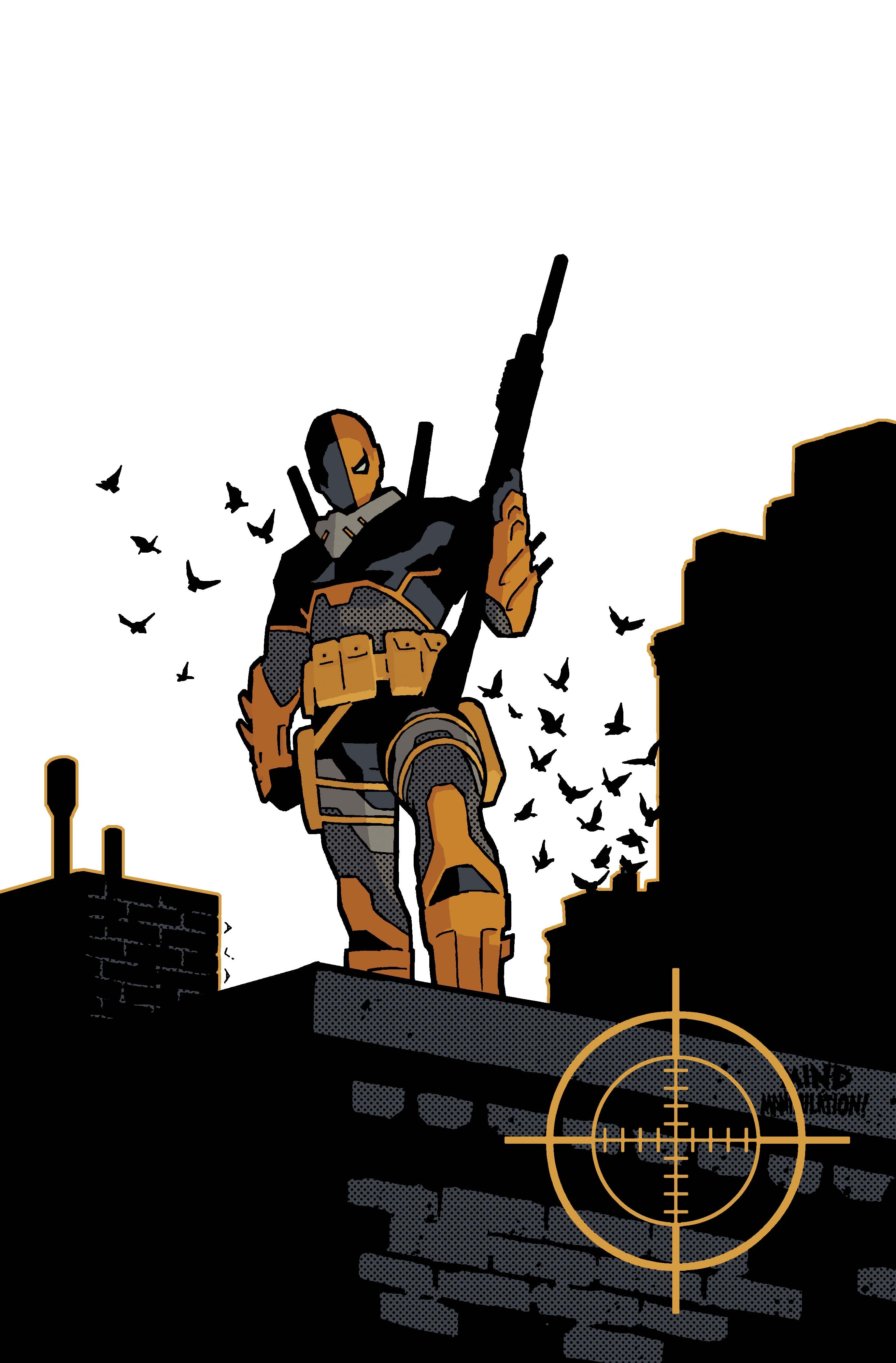 DEATHSTROKE THE TERMINATOR #4 COVER C DAVID AJA CARD STOCK VARIANT