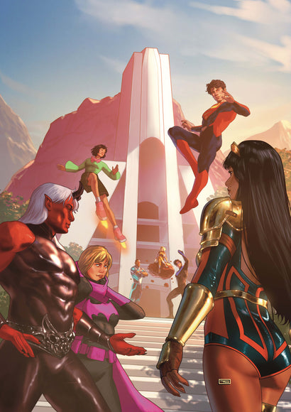 NEW TITANS #36 COVER A TAURIN CLARKE