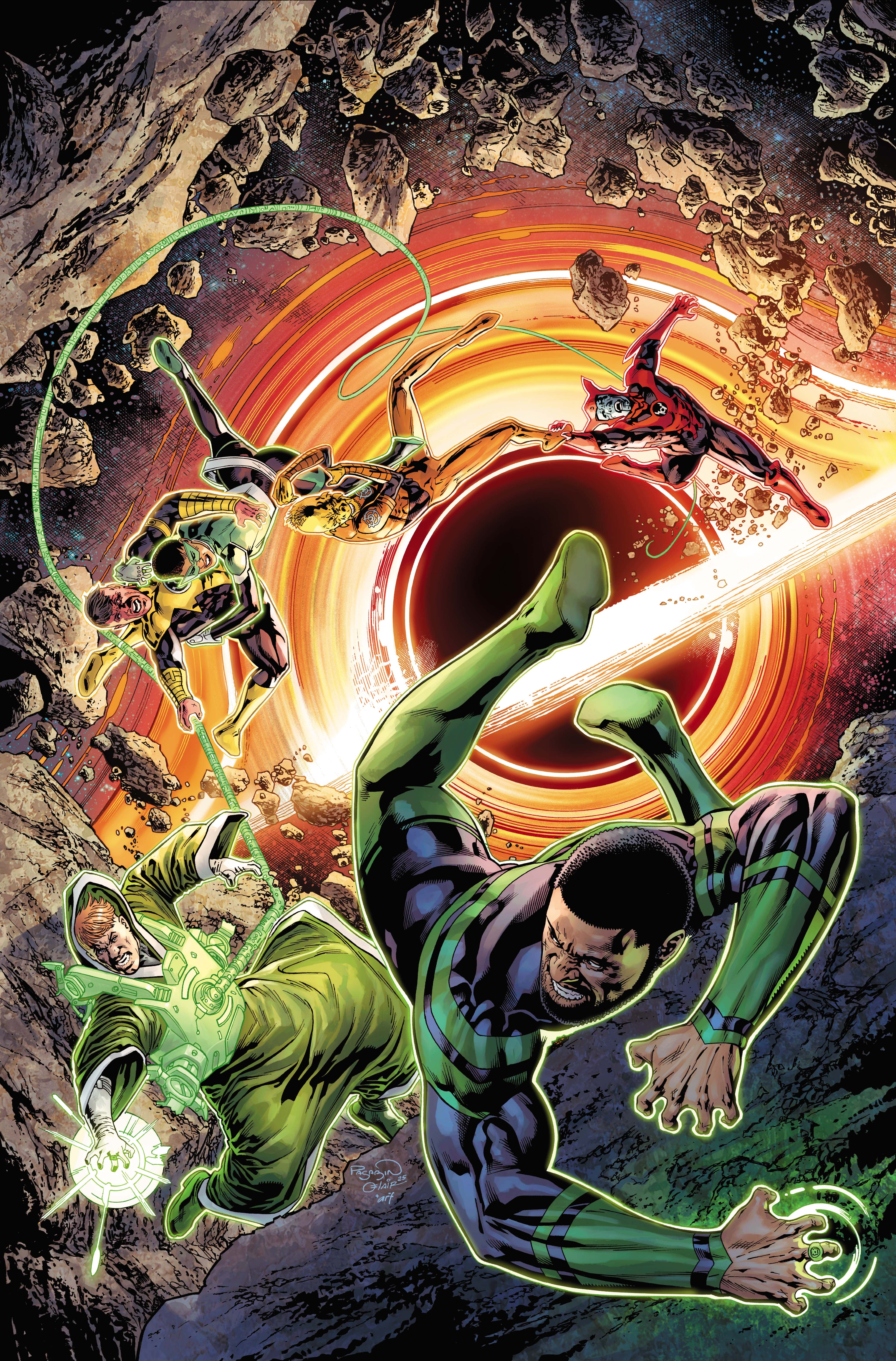 GREEN LANTERN CORPS #17 COVER A FERNANDO PASARIN & OCLAIR ALBERT