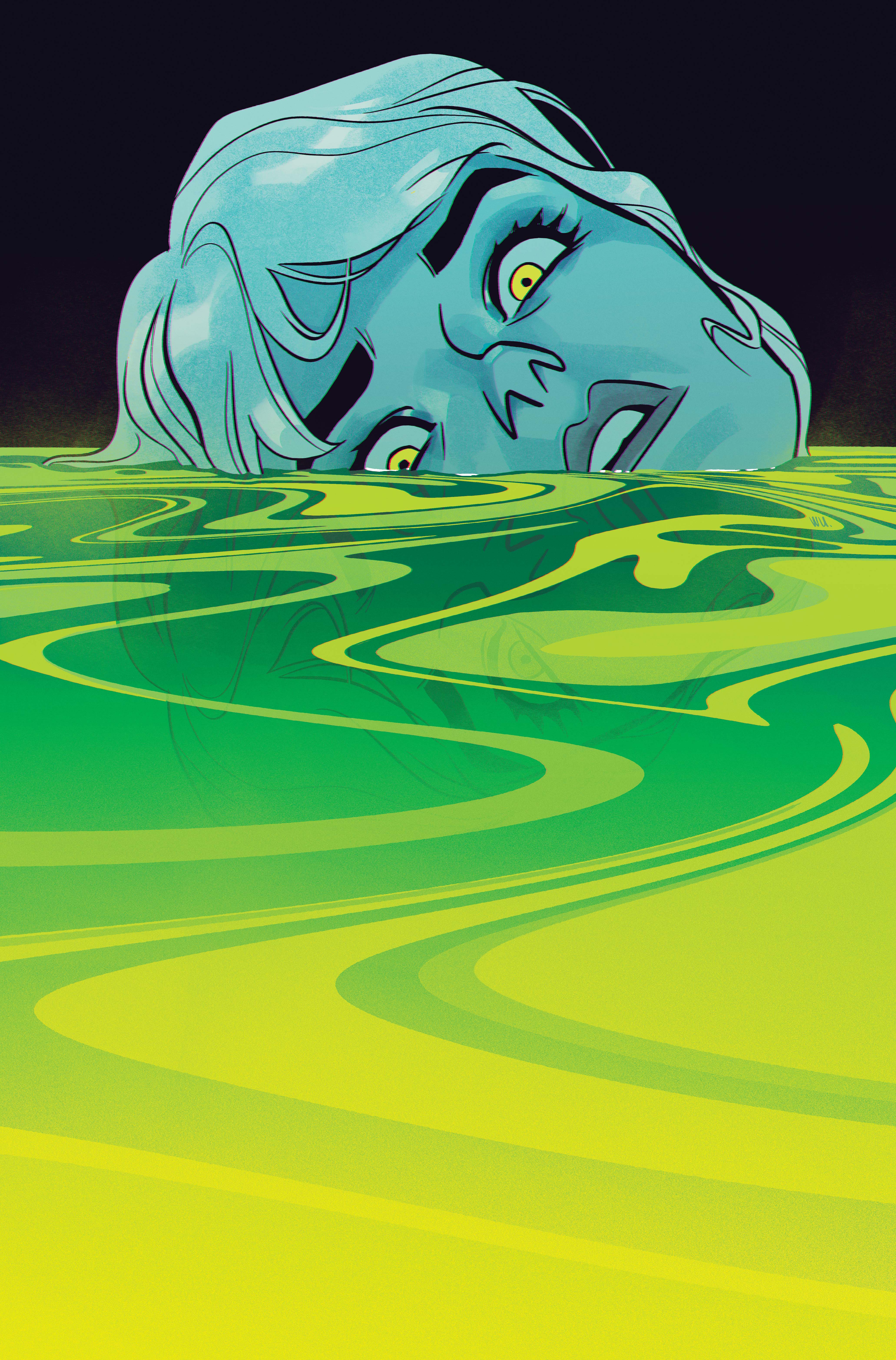 GOTHAM ACADEMY FIRST YEAR #5 COVER B ANNIE WU CARD STOCK VARIANT