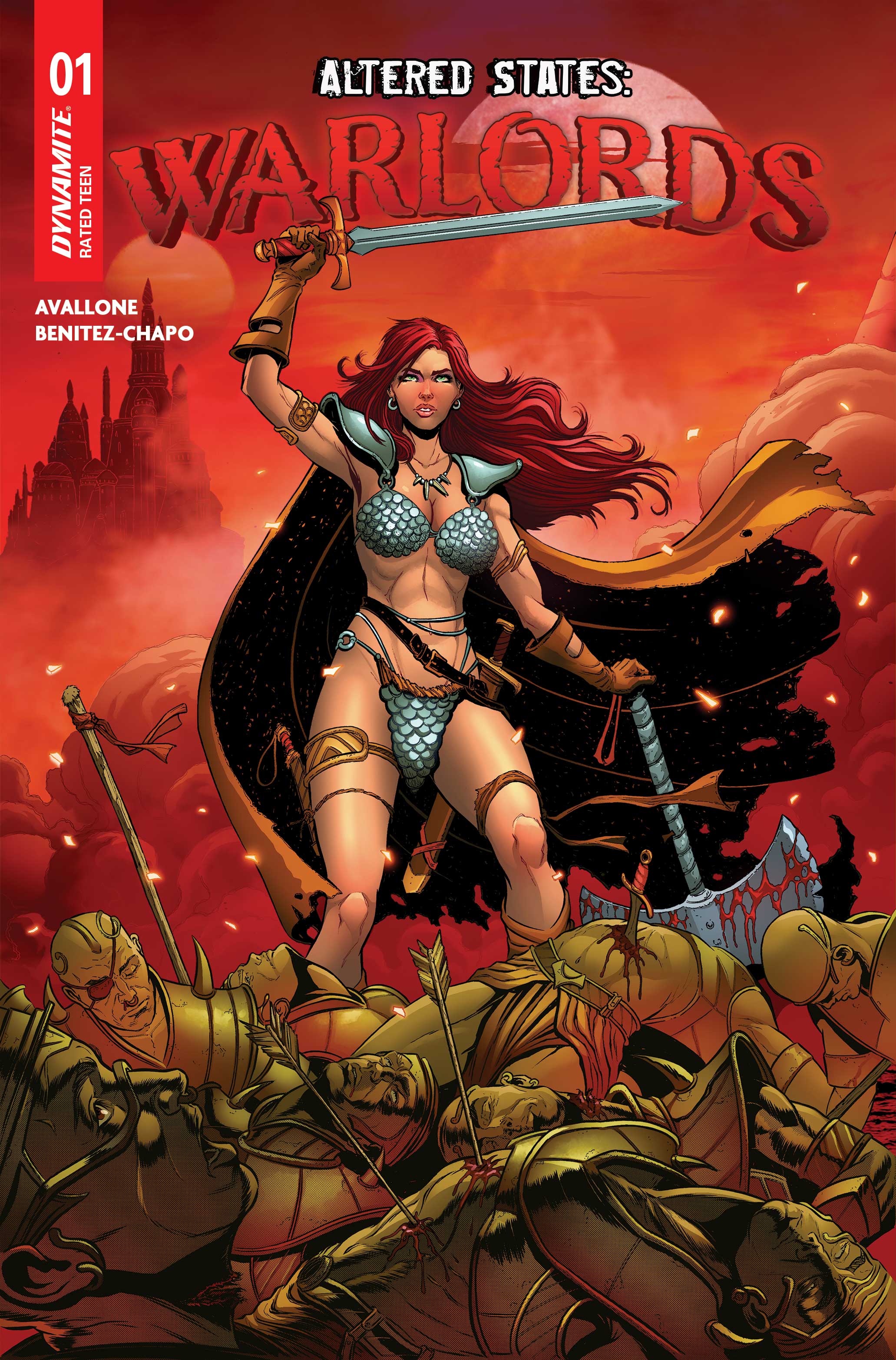 ALTERED STATES WARLORDS #1 COVER C MARIANO BENITEZ CHAPO VARIANT