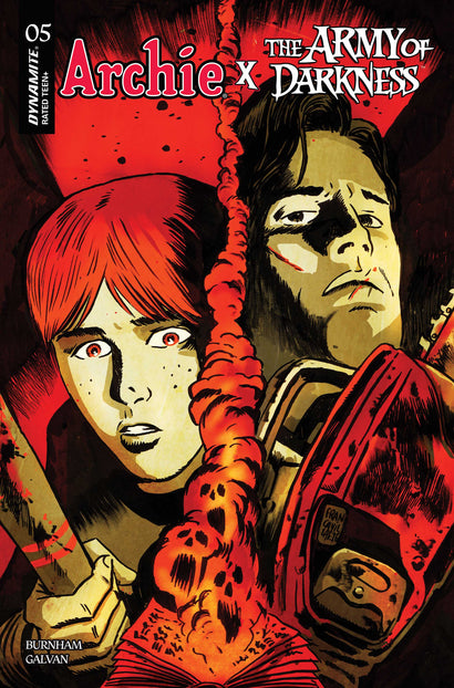 ARCHIE X ARMY OF DARKNESS #5 COVER A FRANCESCO FRANCAVILLA