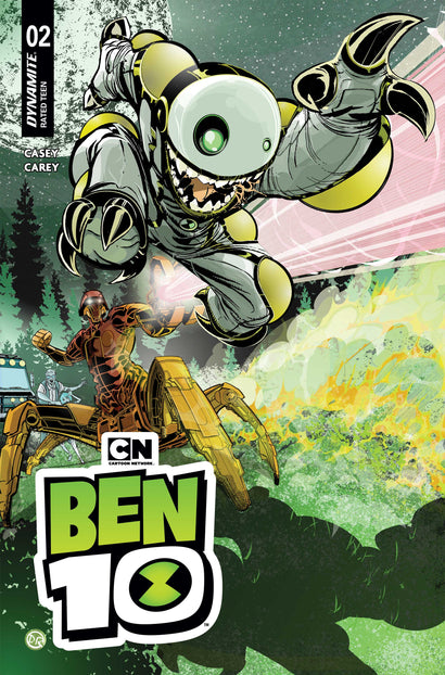 BEN 10 #2 COVER B DUNCAN ROULEAU VARIANT