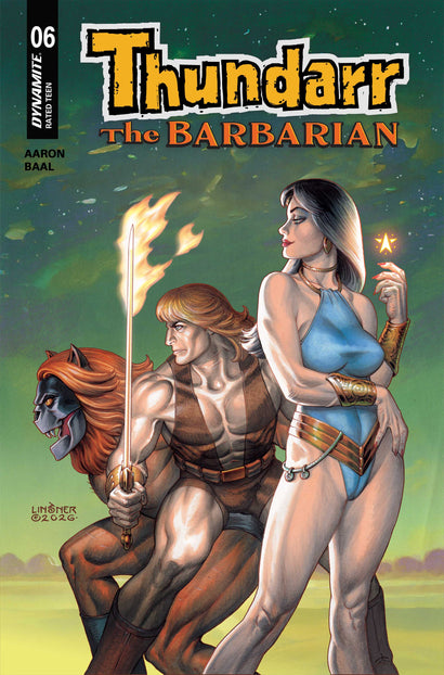 THUNDARR THE BARBARIAN #6 COVER D JOSEPH MICHAEL LINSNER VARIANT