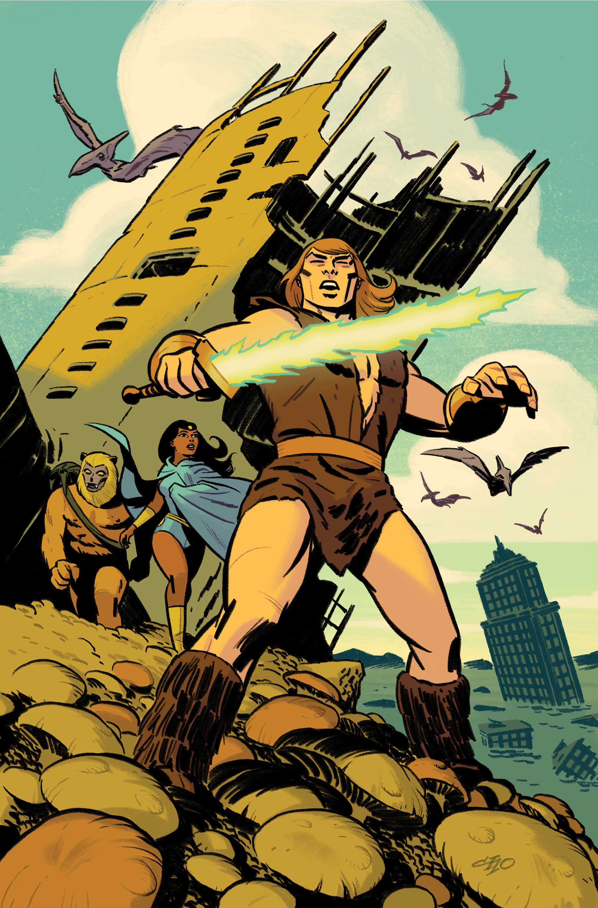 THUNDARR THE BARBARIAN #6 COVER E MICHAEL CHO METAL PREMIUM COVER VARIANT