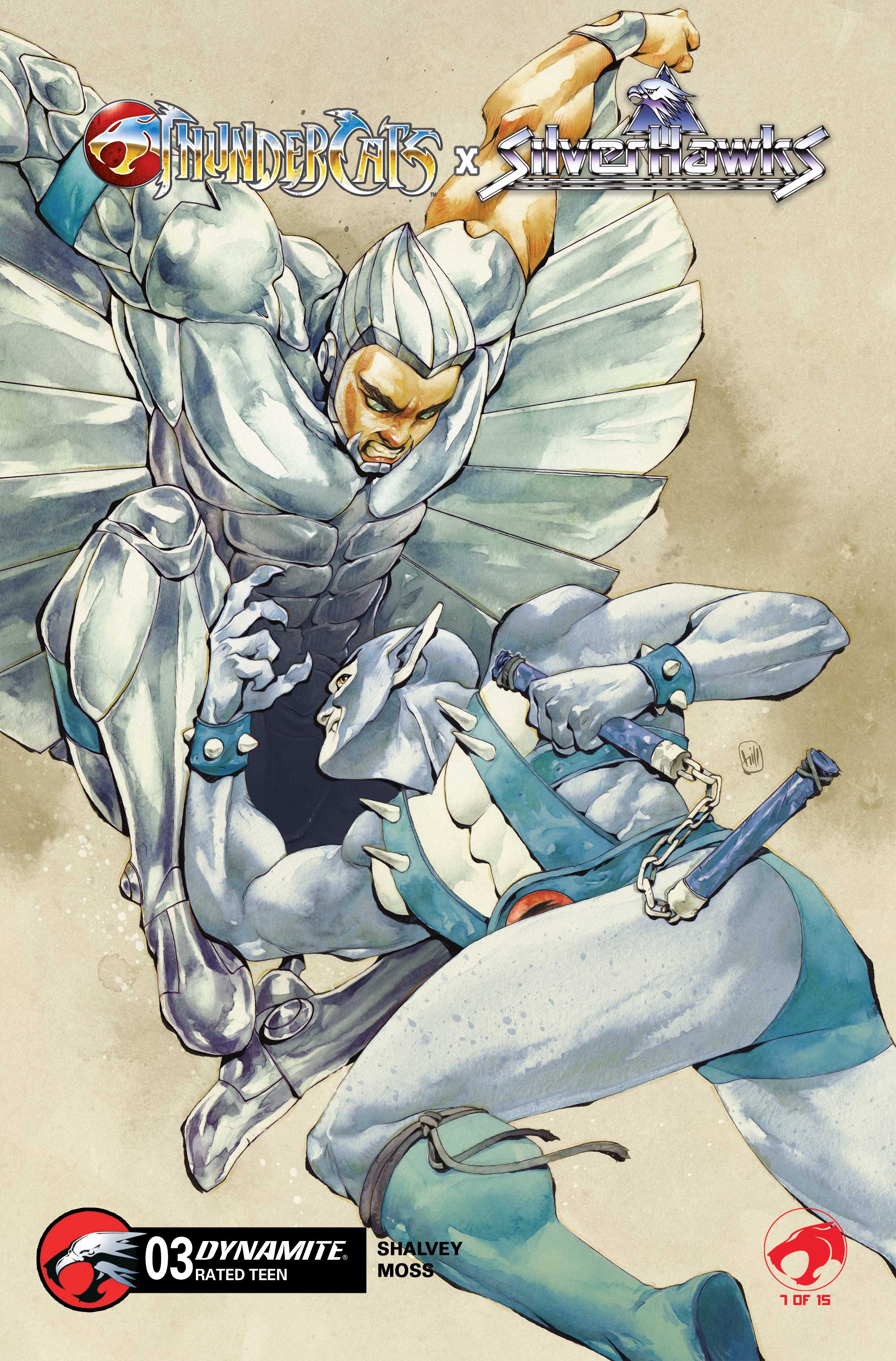 THUNDERCATS X SILVERHAWKS #3 COVER D CHUMA HILL VARIANT