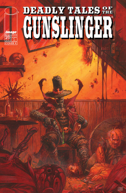 DEADLY TALES OF THE GUNSLINGER SPAWN #20 COVER A GIANENRICO BONACORSI