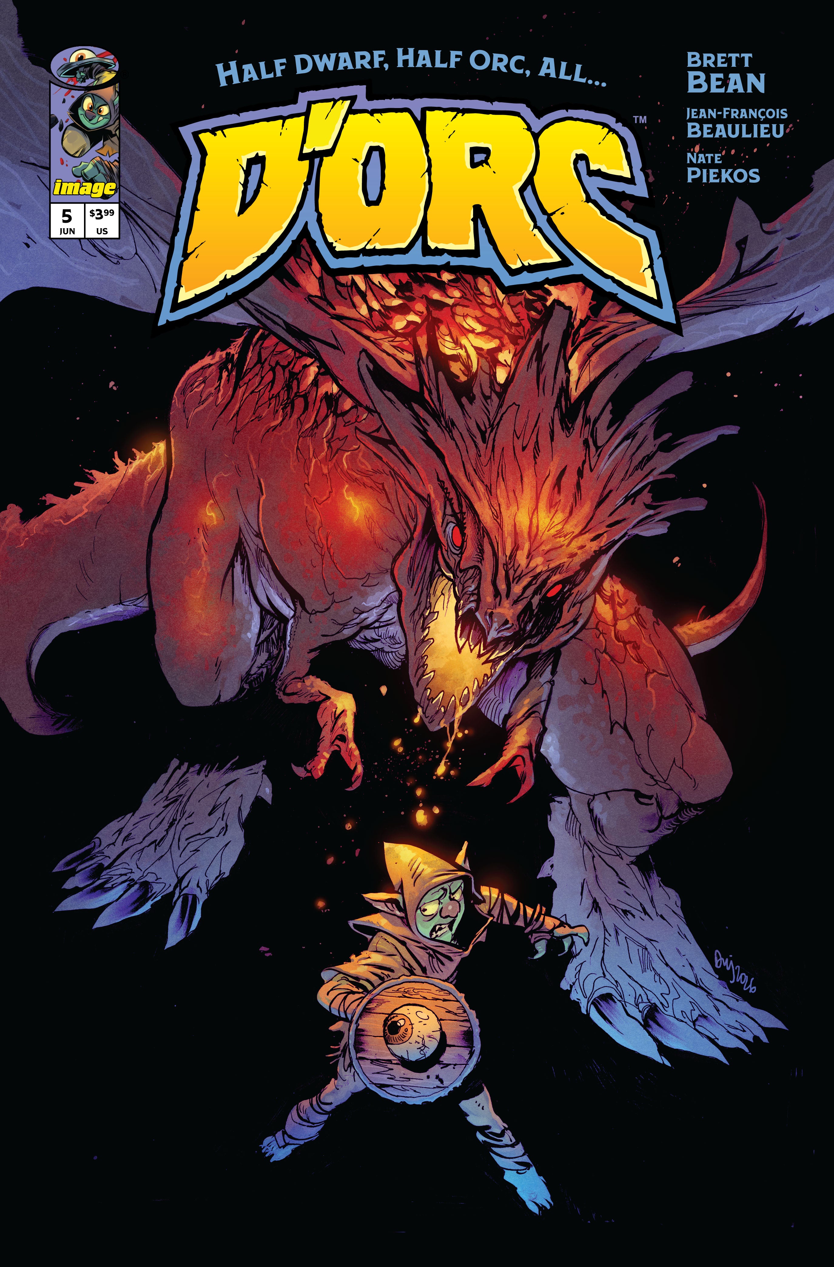 DORC #5 COVER B DANIEL WARREN JOHNSON VARIANT